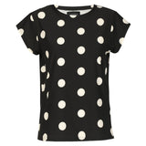 Liberté Liberté dam t-shirt 9581 ALMA T-shirt black big dot