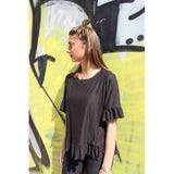 Liberté Liberté dam t-shirt ALMA Restudsalg Black