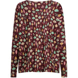 Liberté Liberté dam top ALMA - 9504 T-shirt long sleeves BALLERINA BORDEAUX