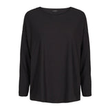 Liberté Liberté dam top ALMA - 9504 T-shirt long sleeves Black