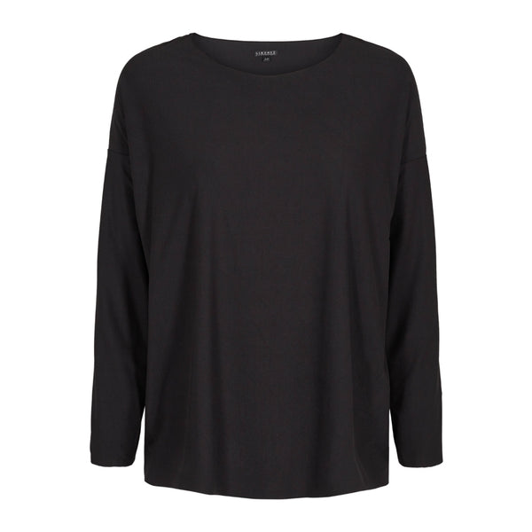 Liberté Liberté dam top ALMA FLEECE 9354 Blouse Black