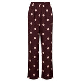 Liberté Liberte dam byxor Dotti Pant PLUM ROSE BIG DOT