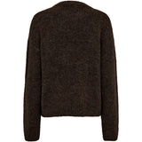 Liberté Liberte dame pullover strik FRO Knit CHOCOLATE IVORY HEART