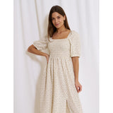 Liberté Liberté klänning gro Dress Sand Flowers