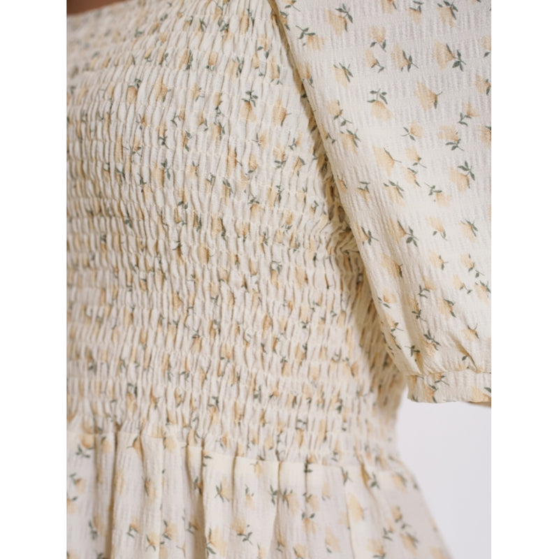 Liberté Liberté klänning gro Dress Sand Flowers