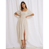 Liberté Liberté klänning gro Dress Sand Flowers