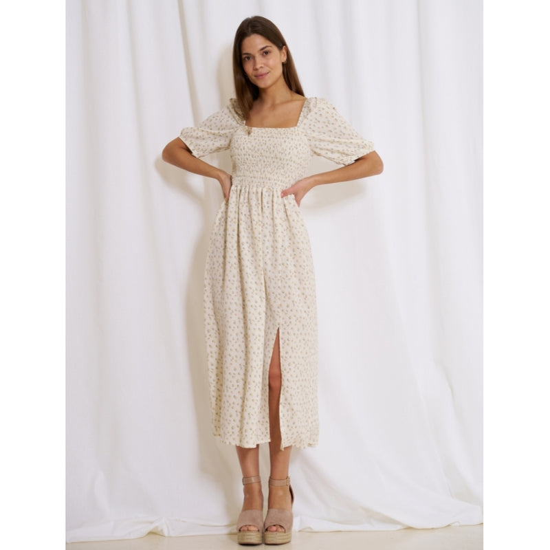 Liberté Liberté klänning gro Dress Sand Flowers