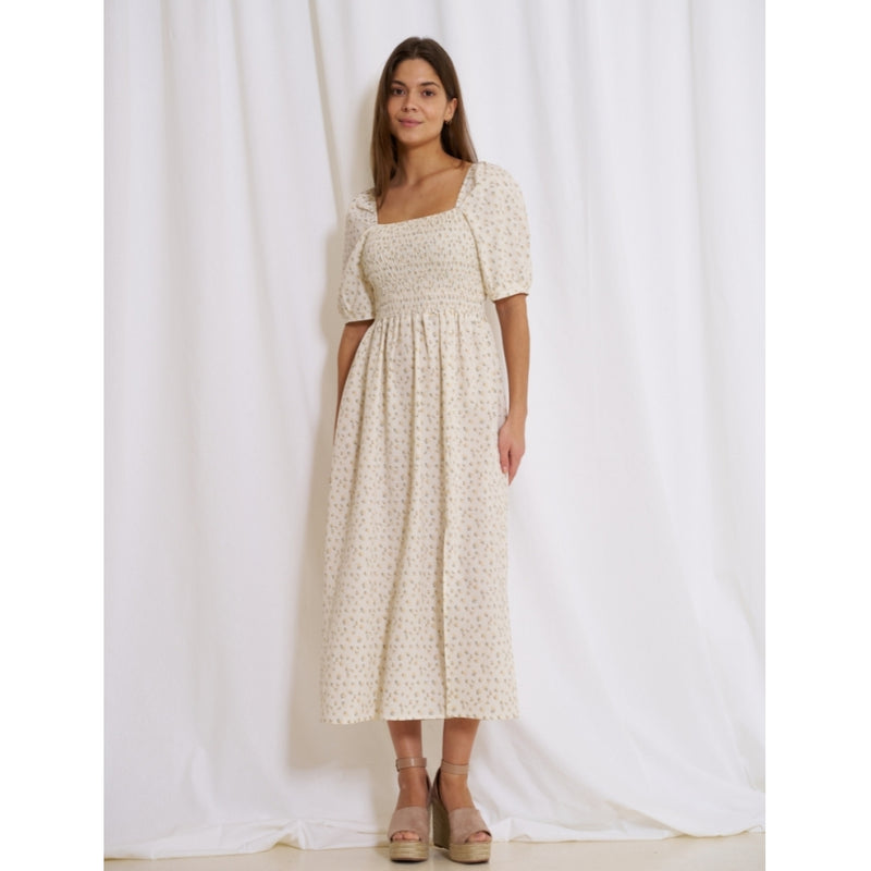 Liberté Liberté klänning gro Dress Sand Flowers