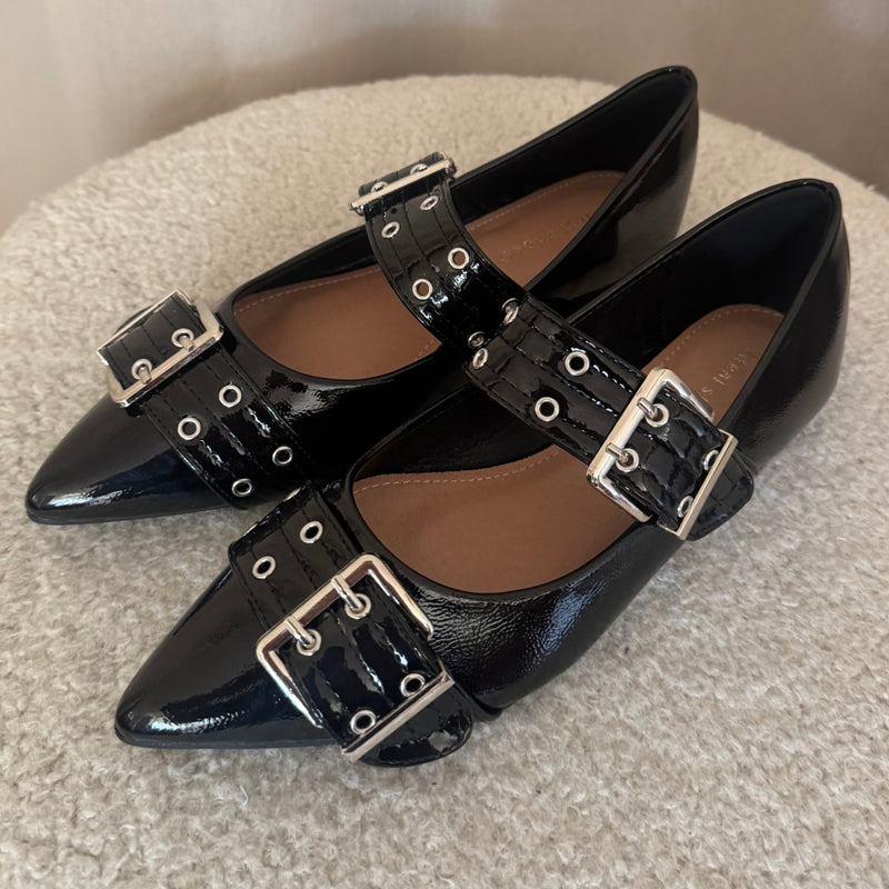 SHOES Livia dam ballerinaskor 9725 Shoes Black