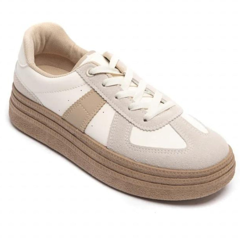 SHOES Loa Dame sneakers 7590 Shoes Khaki