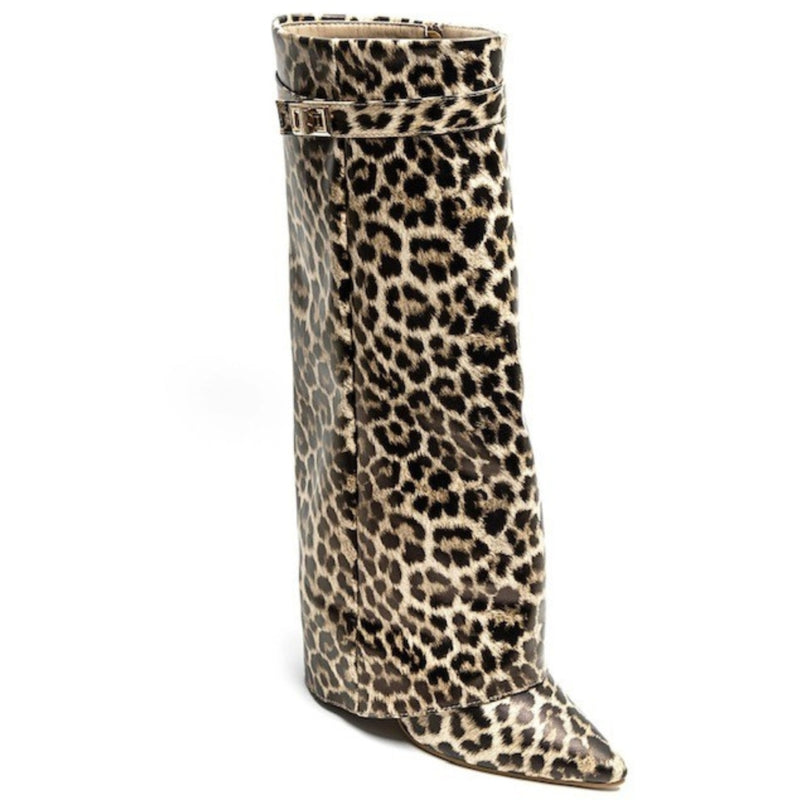 SHOES Luc Dam stövlar 8623A Shoes Leopard