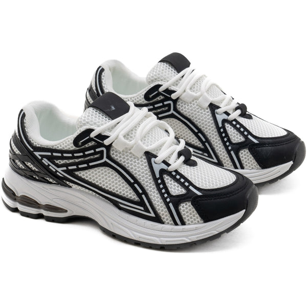 SHOES Lucette dam sneakers 1221 Shoes Black