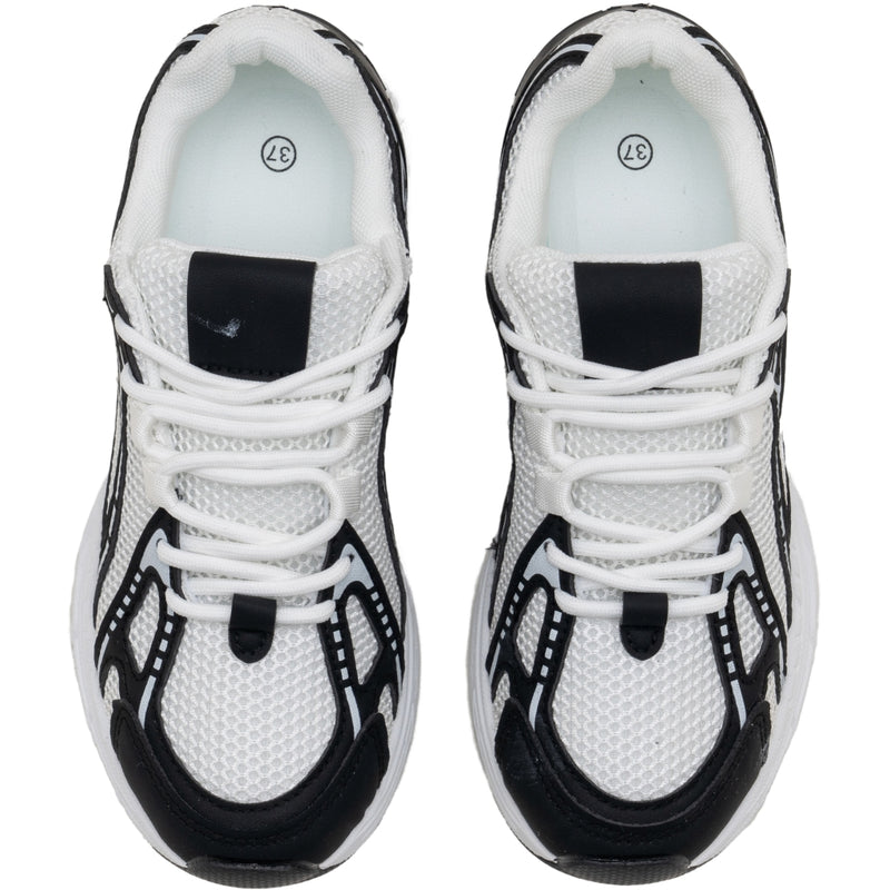 SHOES Lucette dam sneakers 1221 Shoes Black