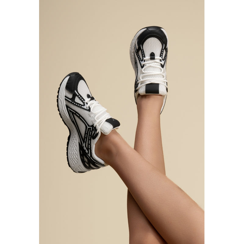 SHOES Lucette dam sneakers 1221 Shoes Black