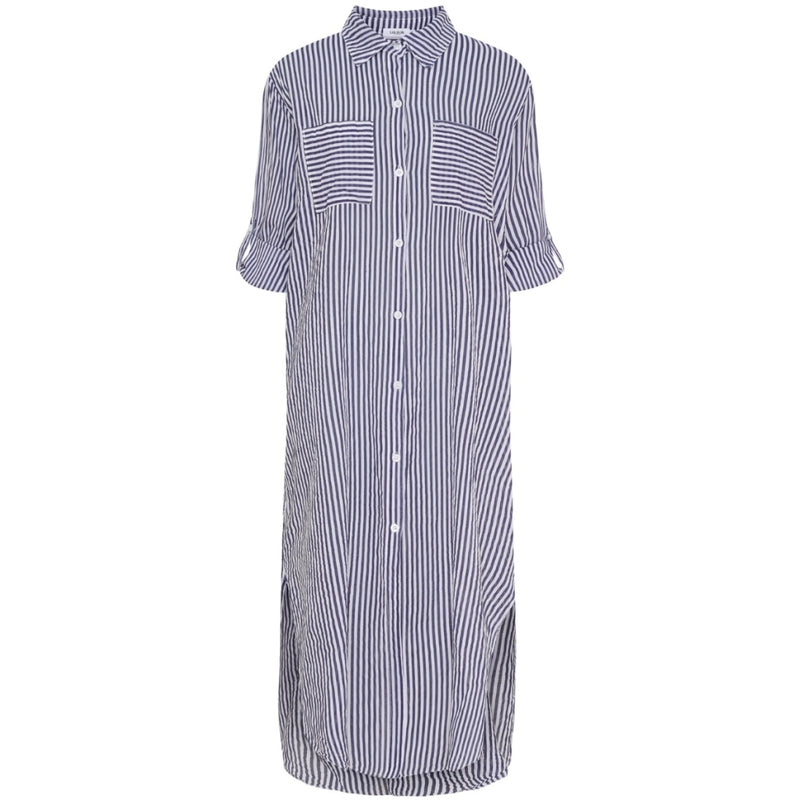 LULULIA Lululia Dam Klänning LuLiva 1985lu. Dress Blue/white