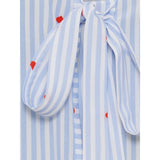 LULULIA Lululia Dam Skjorta LuBella 6191 Shirt Celeste Heart