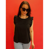 LULULIA Lululia Dam Top LuTanja 82708 Top Black