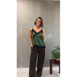 LULULIA Lululia Dam Topp LUVera 8012TLU Top Military