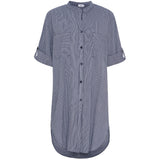 LULULIA Lululia Dame Klänning Lufrida 1665LU Tunica Blue scuro