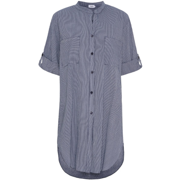 LULULIA Lululia Dame Klänning Lufrida 1665LU Tunica Blue scuro