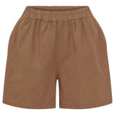 LULULIA Lululia Dame Shorts LUCaya 8253ALU Shorts Tabacco