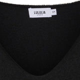 LULULIA Lululia Dame Strik LUTindra 5002LU Knit Black