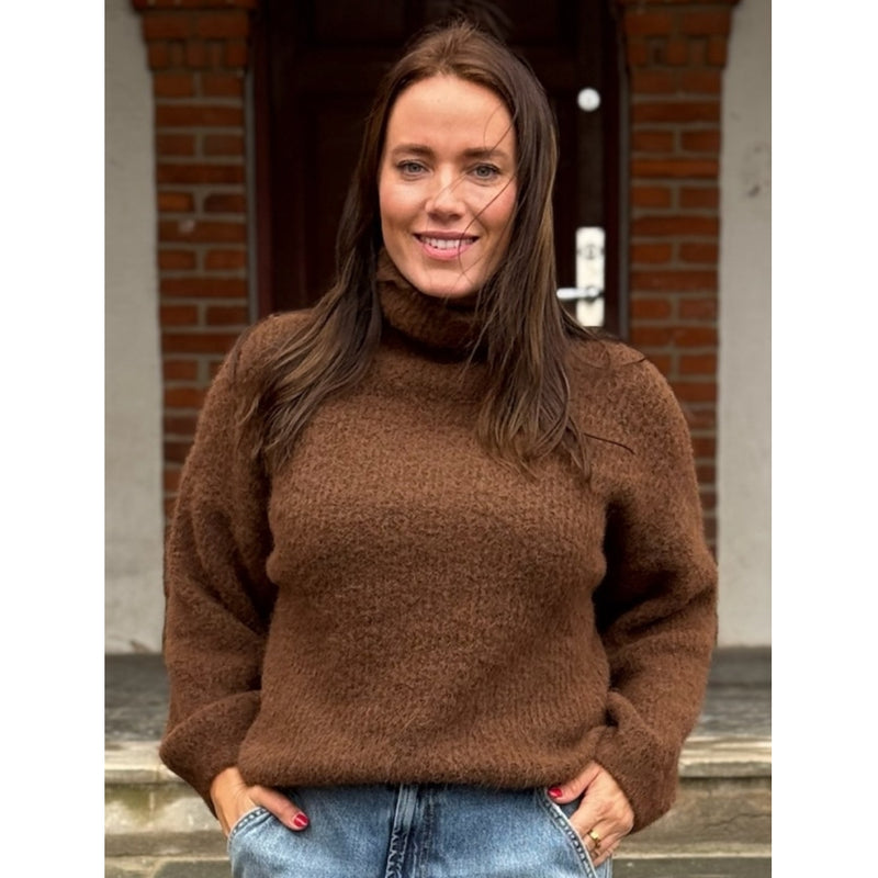 LULULIA Lululia Dame Strik LuBenedikte 8171 Knit DarkBrown9509