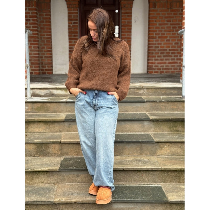 LULULIA Lululia Dame Strik LuBenedikte 8171 Knit DarkBrown9509