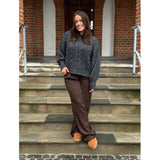 LULULIA Lululia Dame Strik LuThilde 8187 Knit DarkGreyZ1060