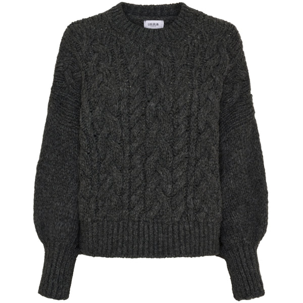 LULULIA Lululia Dame Strik LuThilde 8187 Knit DarkGreyZ1060