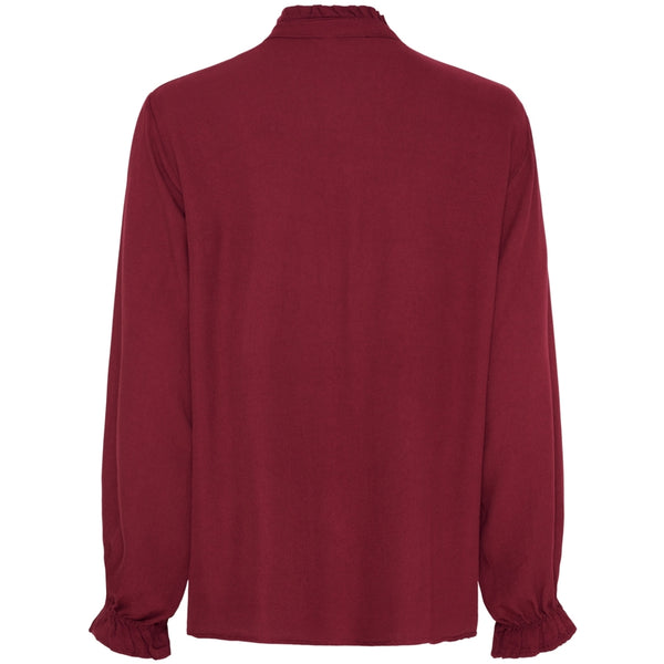 LULULIA Lululia dam blus LuEllen 5897 Shirt Bordeaux