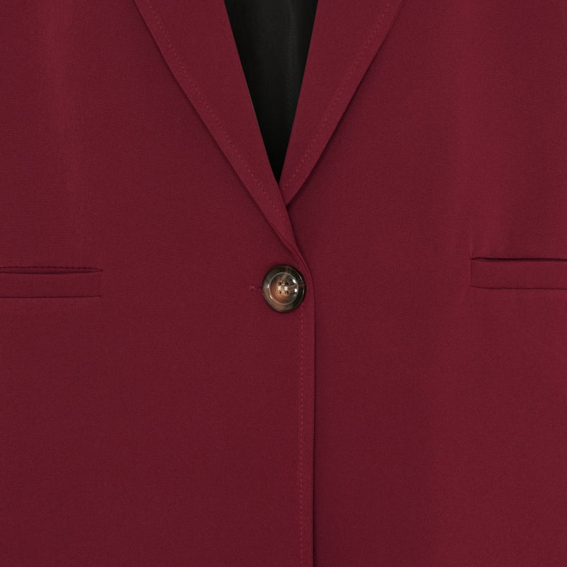 LULULIA Lululia Gia dam kavaj 6120-0 Blazer Winered