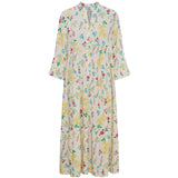 LULULIA Lululia dam klänning LuSamanta 2270LU. Dress Beige4241