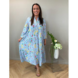 LULULIA Lululia dam klänning LuSamanta 2270LU. Dress Celeste4241