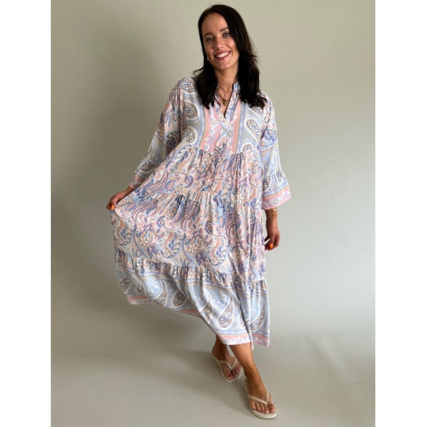 LULULIA Lululia dam klänning LuSamanta 2270LU. Dress CelesteCF2B0715vs