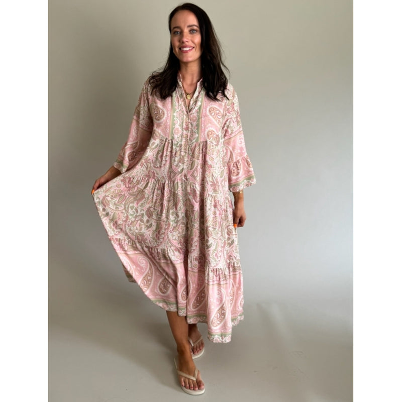 LULULIA Lululia dam klänning LuSamanta 2270LU. Dress RosaCF2B0715vs