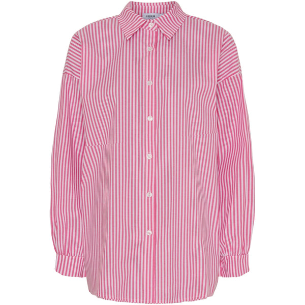 LULULIA Lululia dam skjorta LuMilla 6220 Shirt Fuxia