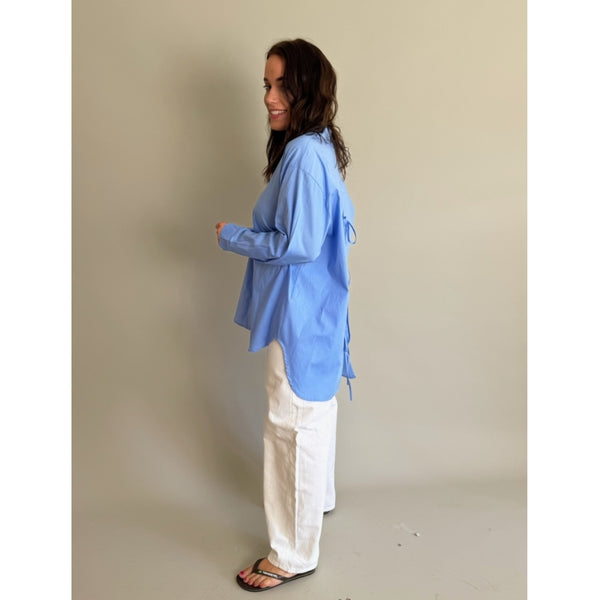 LULULIA Lululia dam skjorta LuVanessa 7178 Shirt Celeste