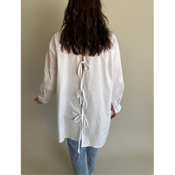 LULULIA Lululia dam skjorta LuVanessa 7178 Shirt White