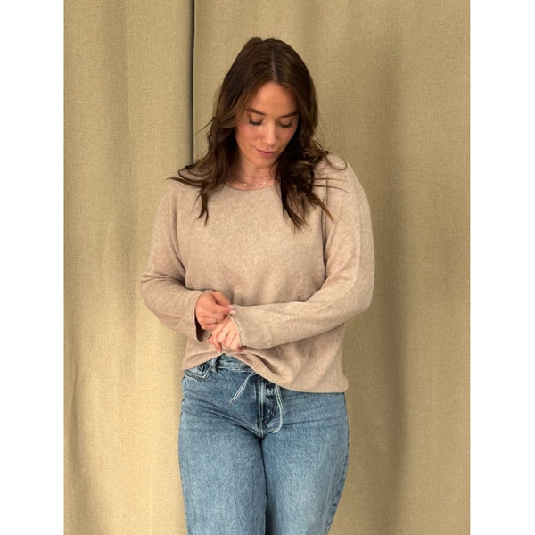 LULULIA Lululia dame strik LUMelia 5001LU Knit Medium Beige