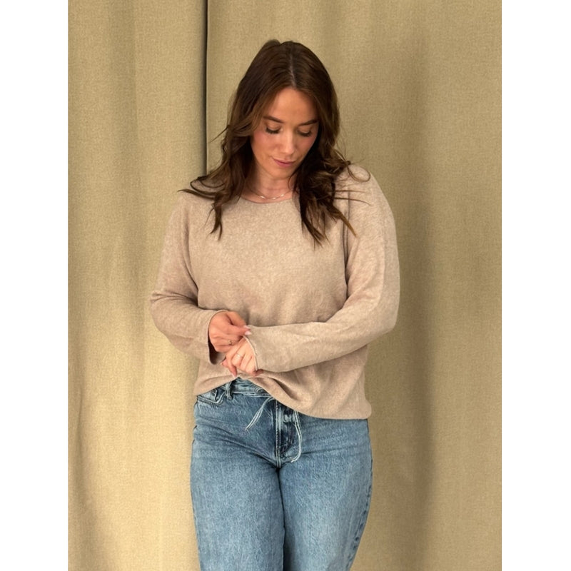 LULULIA Lululia dame strik LUMelia 5001LU Knit Medium Beige