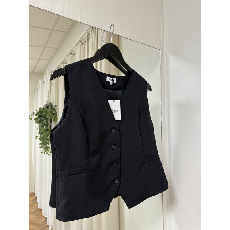 LULULIA Lululia dam väst 81093 Molly Vest Black