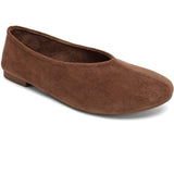 SHOES Luppa dam ballerina sko 9871 Shoes Brown