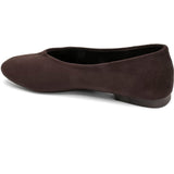 SHOES Luppa dam ballerina sko 9871 Shoes Mocca