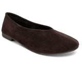 SHOES Luppa dam ballerina sko 9871 Shoes Mocca