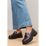 SHOES Majken dam loafers 9281 Shoes Brown