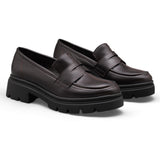 SHOES Majken dam loafers 9281 Shoes Brown