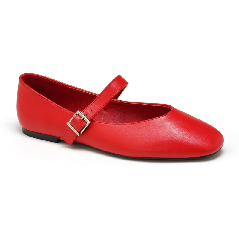 SHOES Mandoline Dam ballerinaskor 8225 Shoes Red