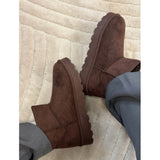SHOES Marbella dam teddy stövlar 5504 Shoes Brown