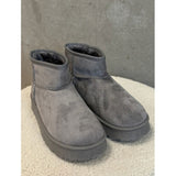 SHOES Marbella dam teddy stövlar 5504 Shoes Grey